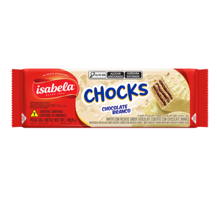 Chocks Chocolate Branco